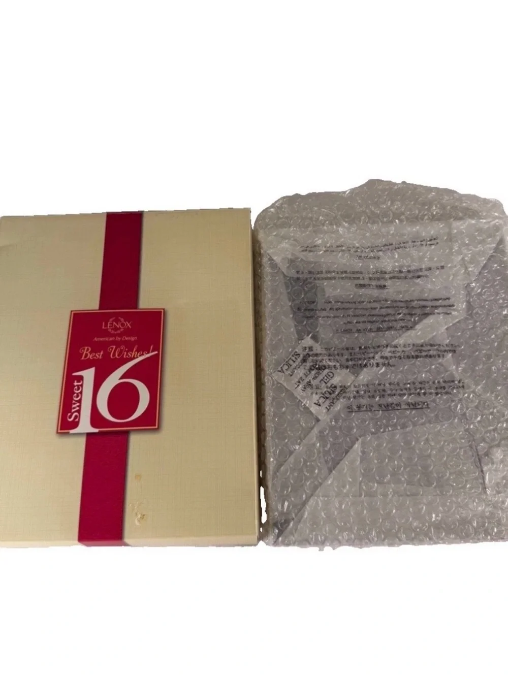 Lenox Silver-tone '16' Embellished Picture Frame